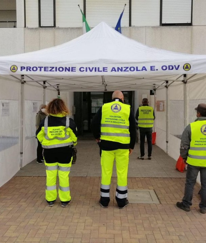 immagine poliambulatorio e protezione civile