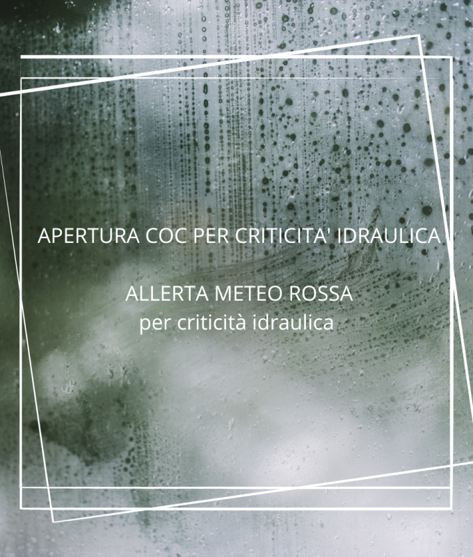 apertura coc allerta rossa