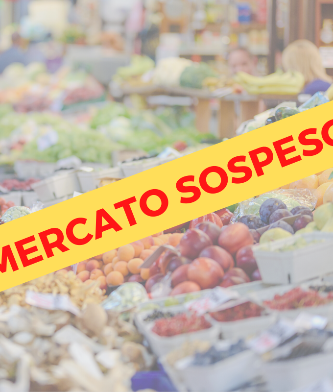 mercato sospeso