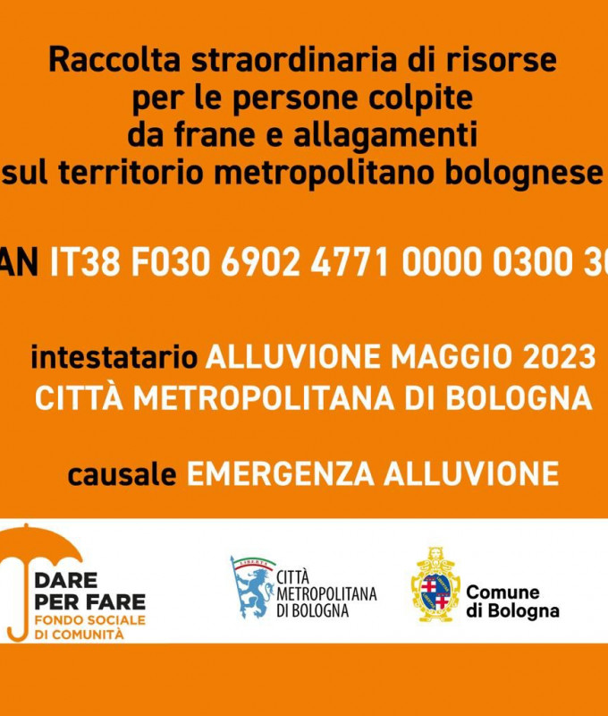 raccolta fondi alluvione CM