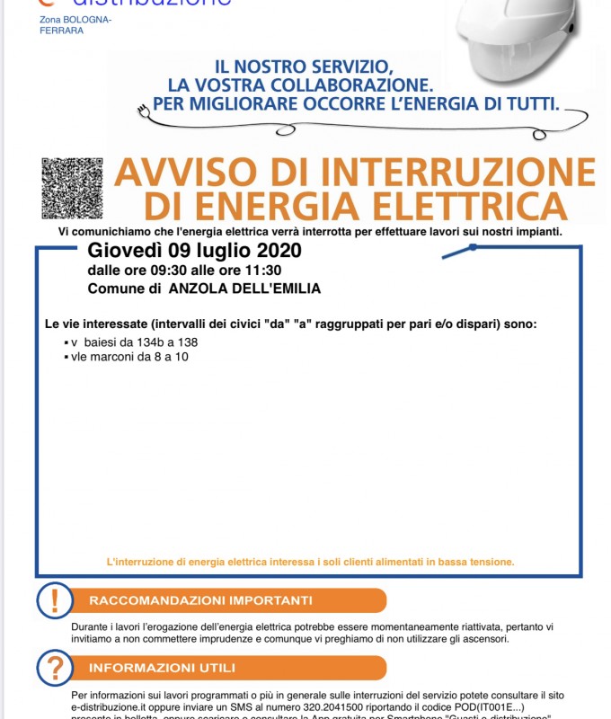 sospensione enel