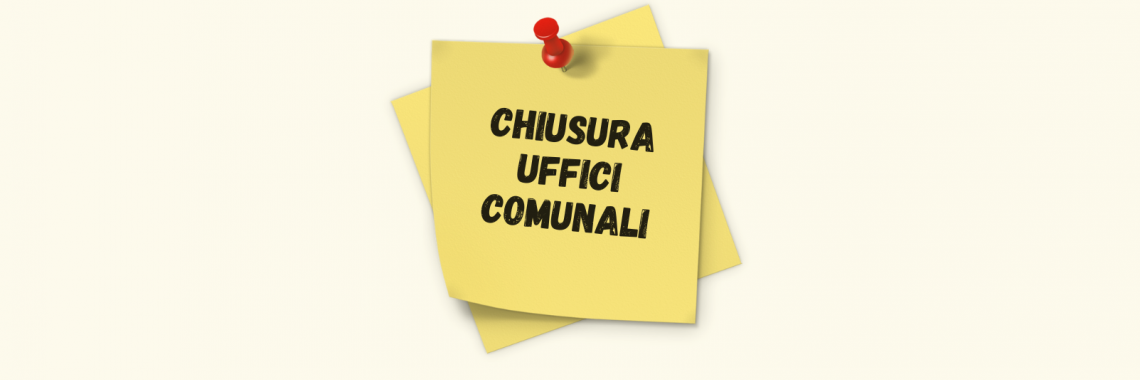 chiusura uffici comunali