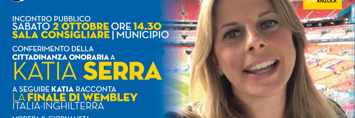 cittadinanza onoraria a Katia Serra