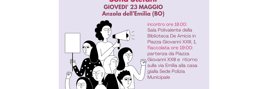 fiaccolata per Sofia