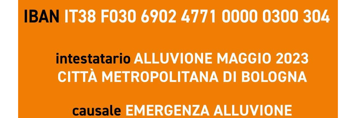 raccolta fondi alluvione CM