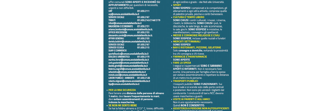 servizi comunali disponibili